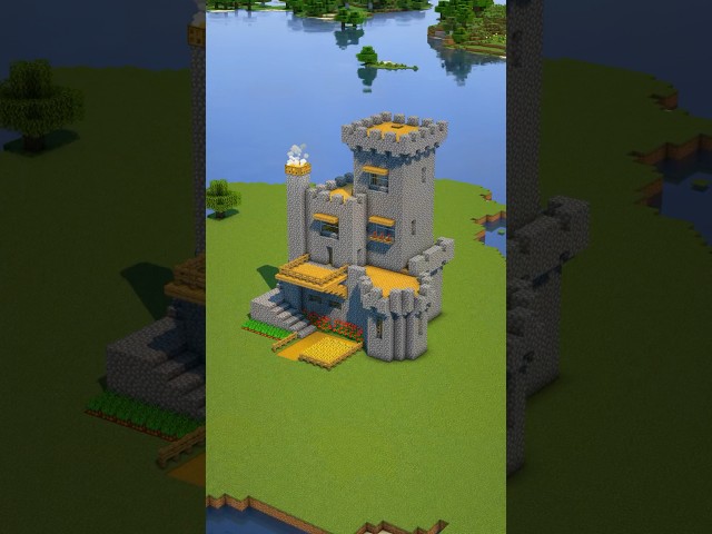 Minecraft Easy Starter Castle Tutorial