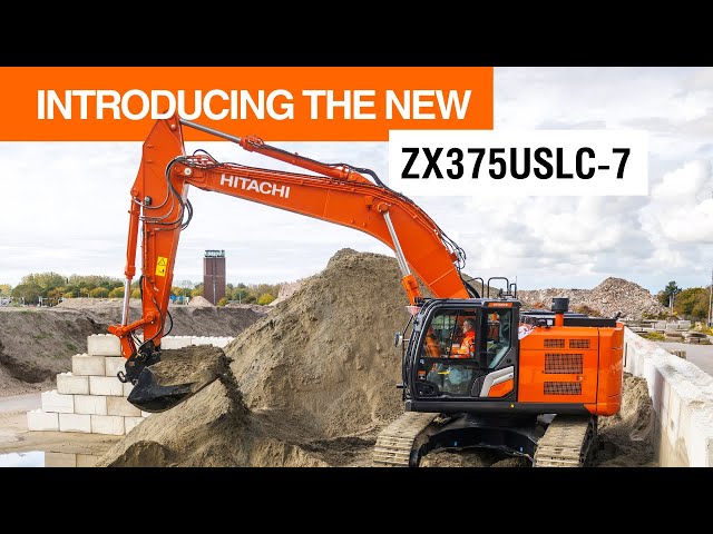 Introducing the Hitachi ZX375USLC-7 excavator