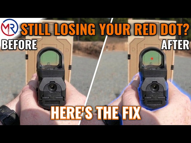 Stop Hunting for Your Red Dot — A Fix Most Instructors Don't Teach