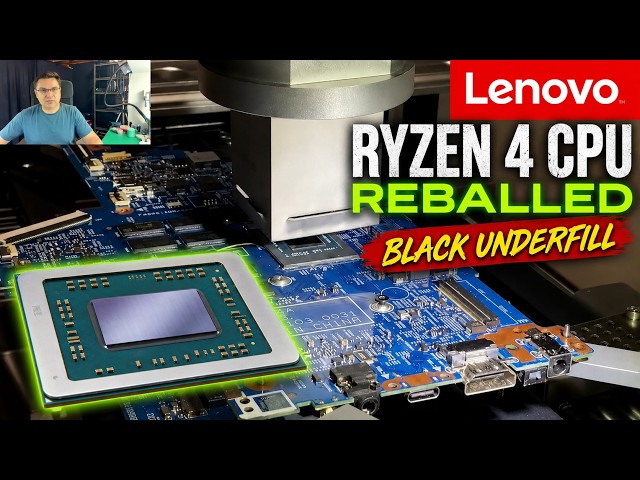 I’ve Never Reworked a Ryzen CPU Like This… Will It Survive | Lenovo Flex 5