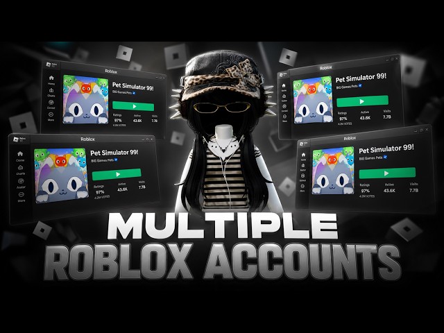 Roblox Account Manager: How to Run Multiple Roblox Accounts on Once PC (2026 Multi Roblox)