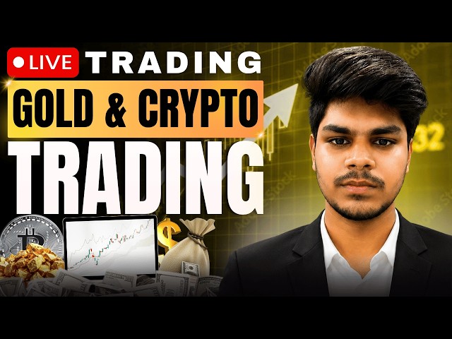 Crypto Gold Live Trading 1 JULY |  | #goldtrading #cryptotrading #bitcoin