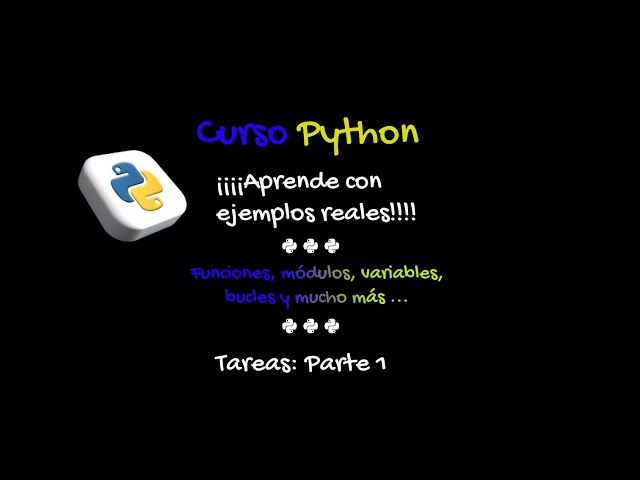 Aprende Python con ejemplos de la vida real. Ejercicio de runners: Tareas Parte 1
