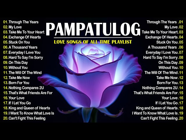 Pampatulog OPM Love Songs 2025 🎶 Relaxing Filipino Music for Deep Sleep & Sweet Dreams