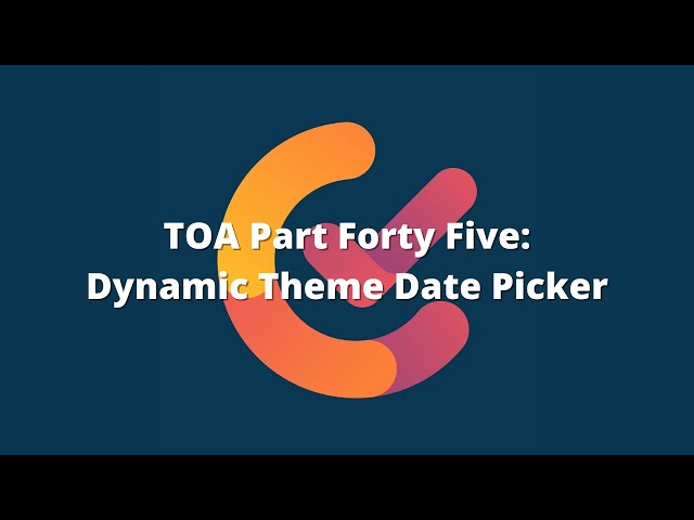 Dynamic Theme Date Picker With Jetpack Compose