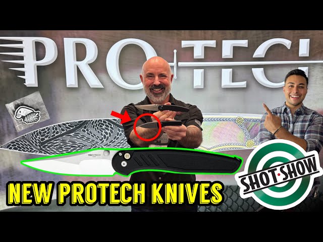 New ProTech Knives 2026 Shot Show | Avalon, Manual TR-3, Chavez Scapegoat Auto! 