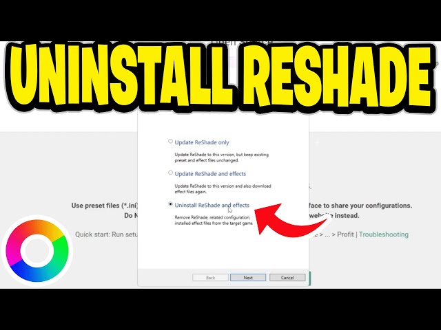 How To Uninstall Reshade