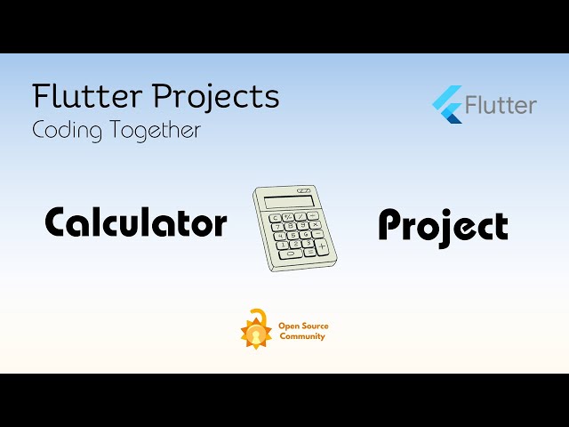 Calculator Project | Flutter Projects Tutorial