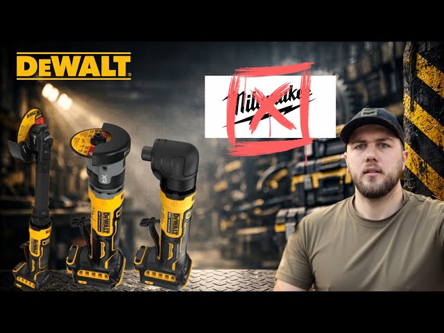 Nuevas herramientas DeWalt que incluso los fanáticos de Milwaukee desearían tener.