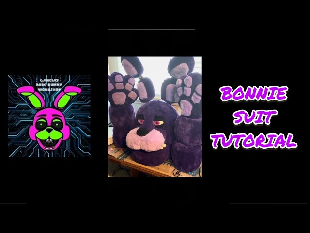 Bonnie Suit Tutorial from Scratch PART 71 👀 #FNaF #FiveNightsAtFreddys #FNaFSuit #FNaFCosplay