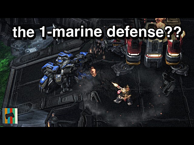 The Hero Marine Holding It Down - Starcraft 2 - LAGTV