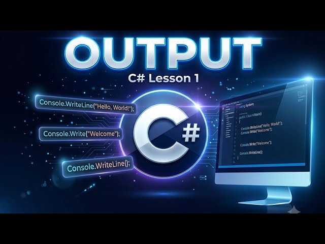 C# Basic | Output 🖥