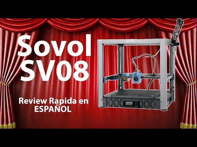La Voron 2.4 Mas  Barata, Sovol SV08, core xy, Klipper, Impresora 3D muy Rapida