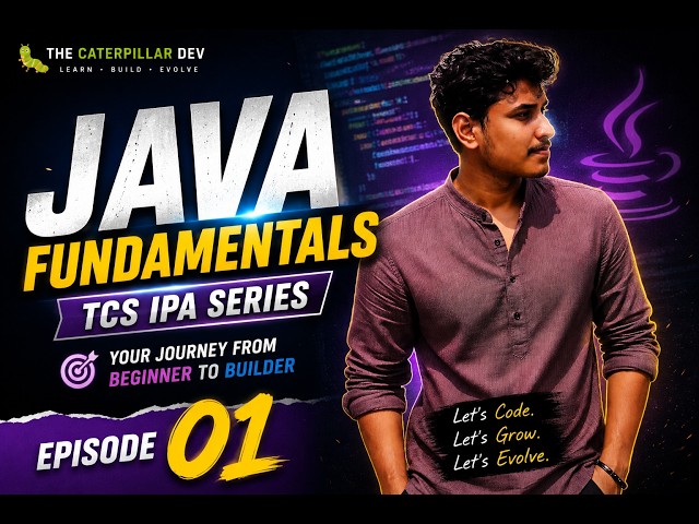 INTRODUCTION TO TCS IPA | Learn Java Like an Engineer | #1