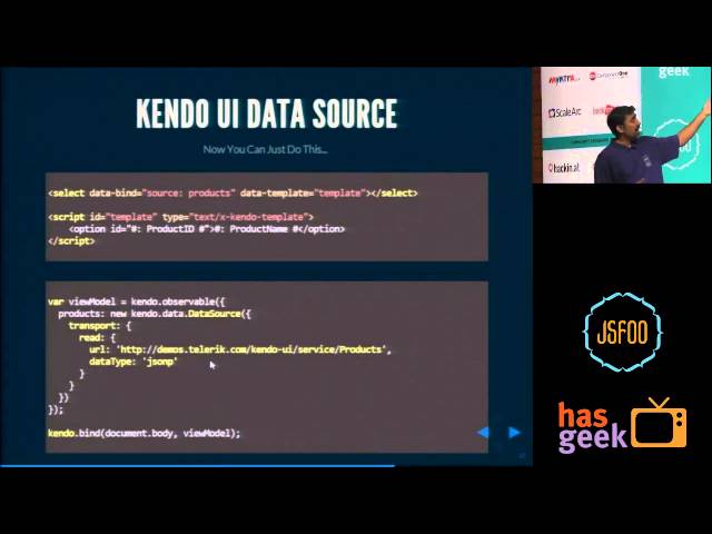Lohith GN -  Introduction to Kendo UI Core - Open Source JavaScript UI Framework