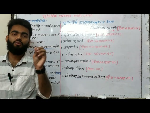 The Specific Relief Act,1877| প্রাথমিক আলোচনা