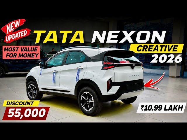 2026 New Tata Nexon Creative Model✅ Nexon Creative On Road Price | Features | Mileage | Review. 