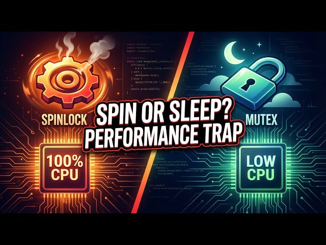 Spinlock vs Mutex: When to Spin and When to Sleep for Best Performance