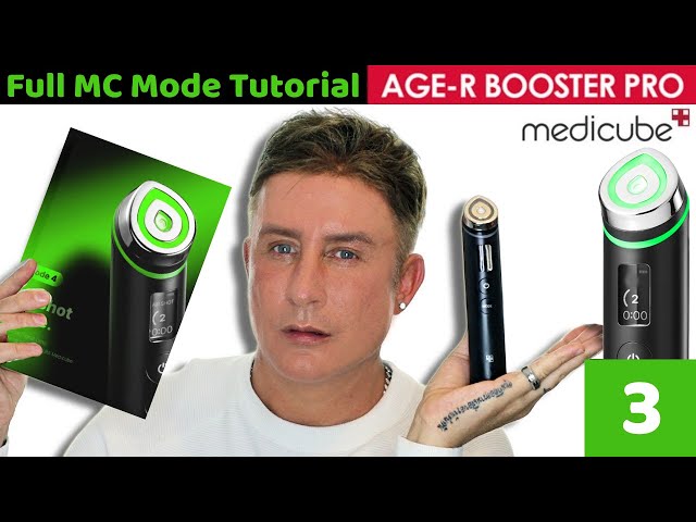 Medicube Booster Pro Part 3 | How to use Microcurrent Mode (MC Mode)