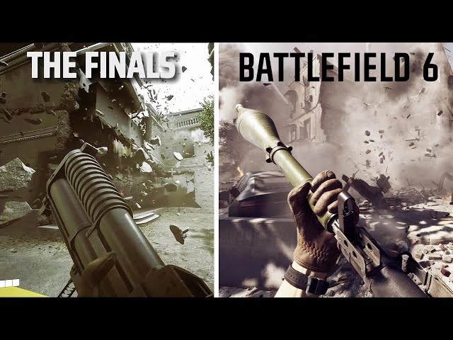 Battlefield 6 vs THE FINALS - Destruction Comparison