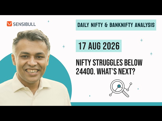 NIFTY & BANK NIFTY Analysis for Tomorrow | Stock Market Outlook | 17 August 2026, Monday