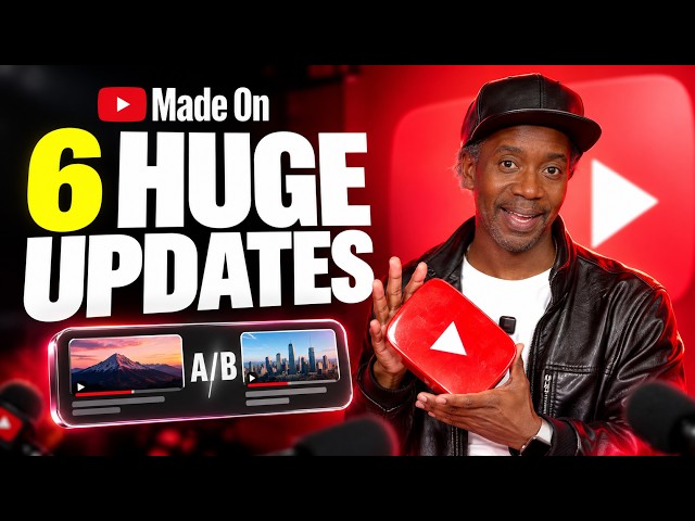 HUGE Updates from YouTube [TOP 6 New Features]