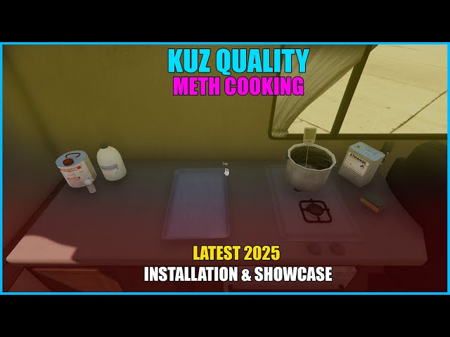 [QBcore / ESX / Qbox] Advanced Meth Cooking | FiveM Script | Latest 2025 Installation