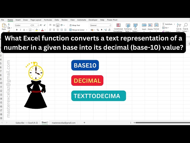 #322 - Excel formula question and answer