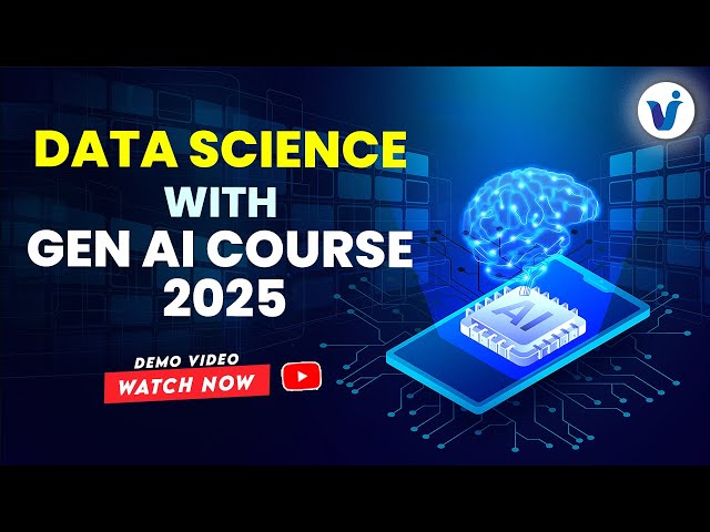 Data Science + GenAI Course 2025 || Build AI-Driven Analytics and Automation Skills