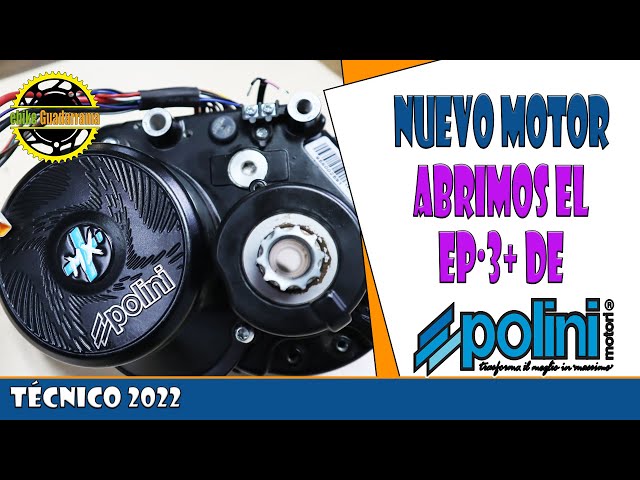 We're talking about e-bike motors, the Polini EP·3+ Mx motor.