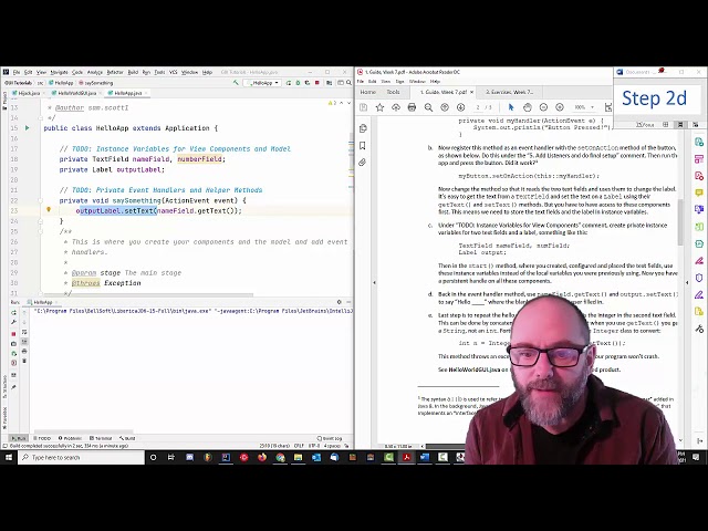 Programming in Java 7.2 - Event Handlers