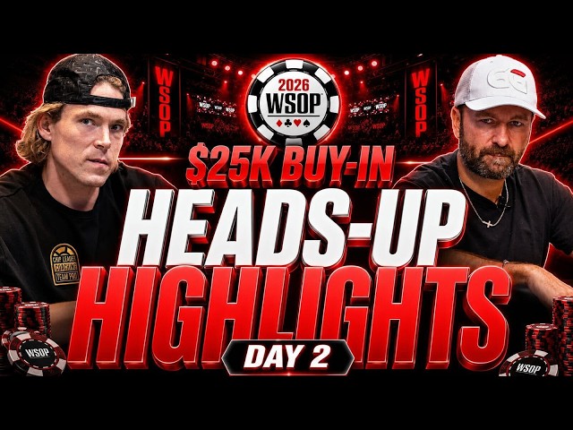 HIGHLIGHTS | $25,000 NLH Heads-Up Championship | Day 2