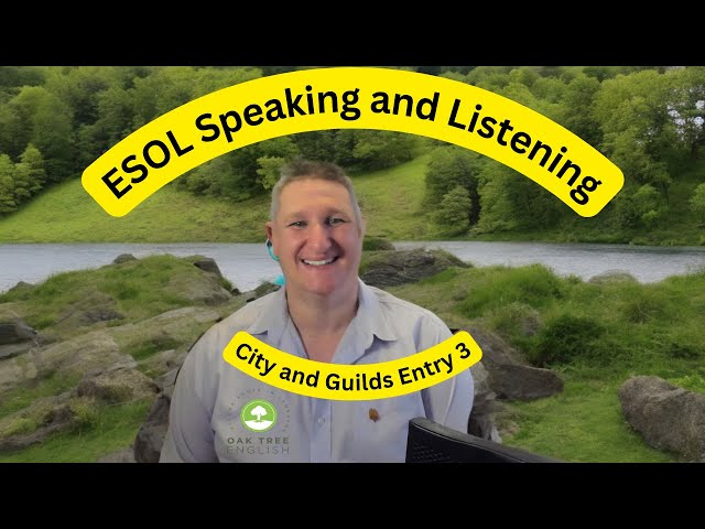 Examen de nivel 3 de expresión oral y comprensión auditiva para hablantes de inglés (City and Gui...