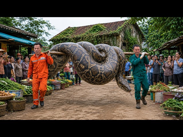 Catching a Giant Python Inside an Abandoned House While Cleaning | A Terrifying Cleanup Day