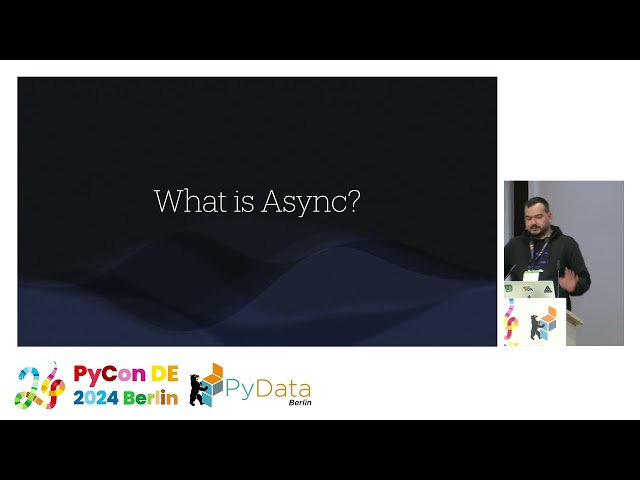 Async Awaits: Mastering Asynchronous Python in FastAPI [PyCon DE & PyData Berlin 2024]