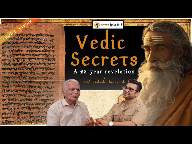 86-year-old researcher explains the Vedas to me like a child | INTRODUCTION TO VEDAS IN HINDI #vedas