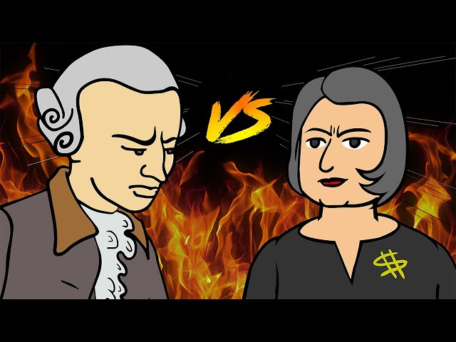 Immanuel Kant vs Ayn Rand - Rap Battle! ~ Rucka Rucka Ali
