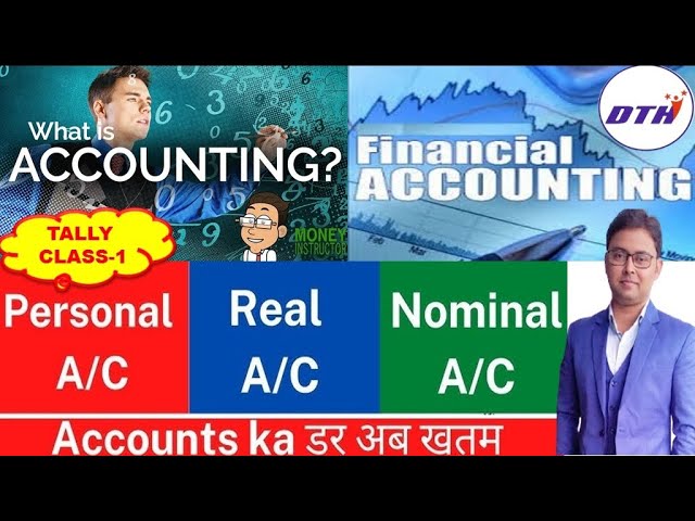 Definition of Accounting | हिंदी में सीखिए Accounting की पूरी परिभाषा | Types of Account |