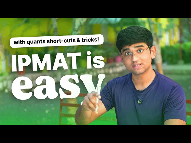 Cracking IPMAT Cutoff in 20 minutes... IPMAT Indore 2024 Solutions