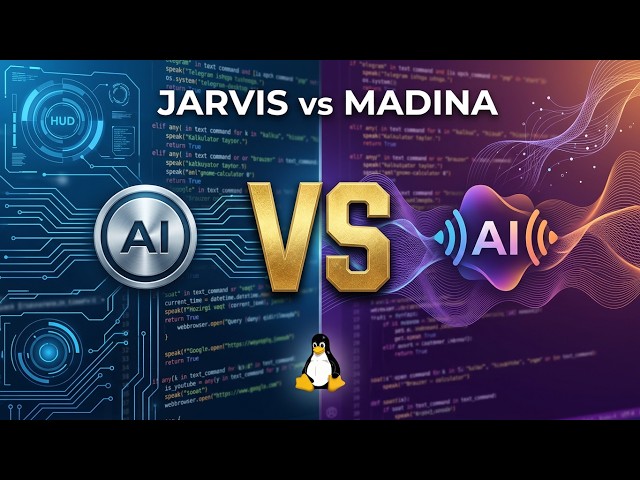 AI Assistant: Jarvis vs Madina — Kod Ortidagi Sirlar va Linux Kuchi! 🤖💻