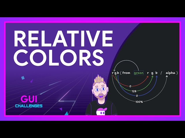 Thinking on ways to solve RELATIVE COLORS