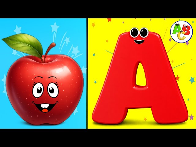 ABC Song for Kids | Learn A to Z Alphabet & Letter Sounds | Fun Phonics Song | Alphabet Learn Video