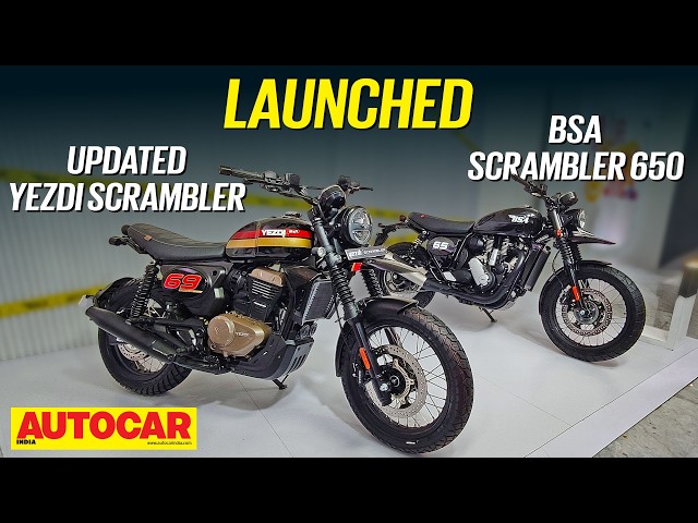 BSA Scrambler 650, Updated Yezdi Scrambler launched  | Walkaround | Autocar India
