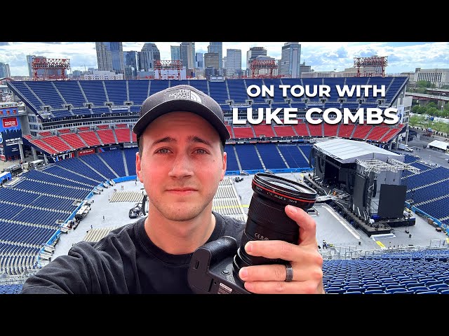 How I became a videographer for Luke Combs | Tour Vlog