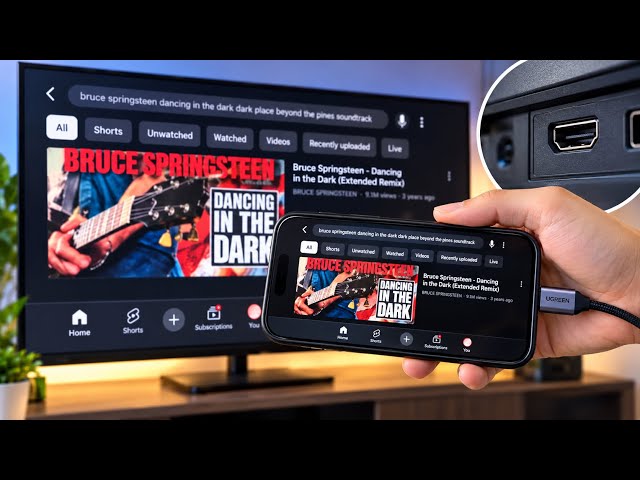 How to Connect iPhone to TV or Monitor With HDMI