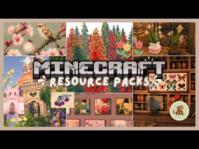 10 Beautiful Resource packs 🌻 | (Including a resource pack release!!)