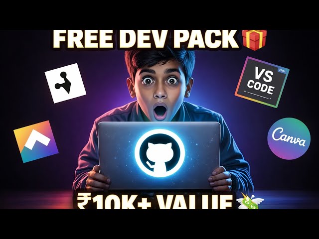 How to get GitHub Student Pack FREE + All Benefits Explained  | Get ₹10,000+ FREE Tools with GitHub 