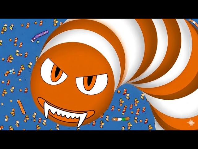 Worms zone io worms zone magic game play snake game saamp wala game #cacingbesar #wormszoneio