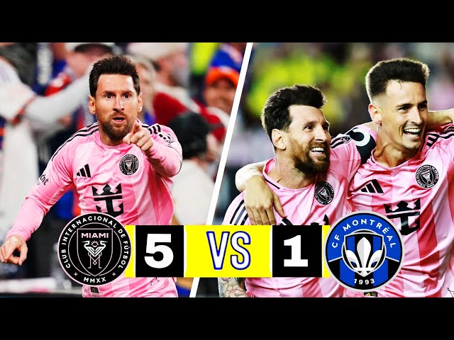 Messi sella la victoria con un golazo🔥 | Inter Miami vs Montreal CF | Resumen extendido y goles
