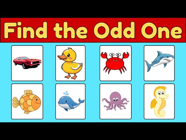 Find the Odd One Out Quiz 🧠 | Fun Brain Game for Kids | Easy Learning @YuviSharmaQuiz_tv25 